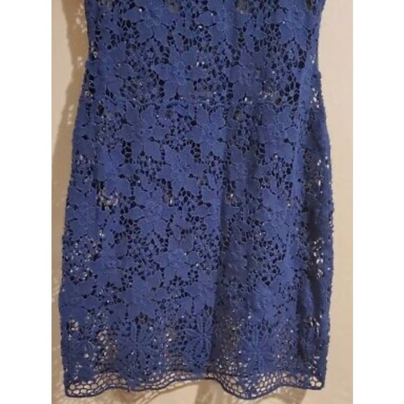 Lauren Ralph Lauren Short Sleeve Lace Knit Dress- Size Large - Picture 3 of 3